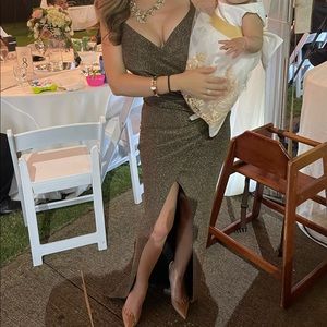 Beautiful long sparkly dress